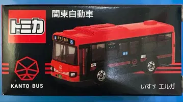 [ 미사용 새상품 ] 토미카 이스즈 엘가 간토 자동차 토미카 버스
