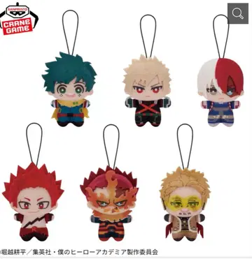 나의 히어로 아카데미아 치밋토모누이 전 6종 컴프 세트