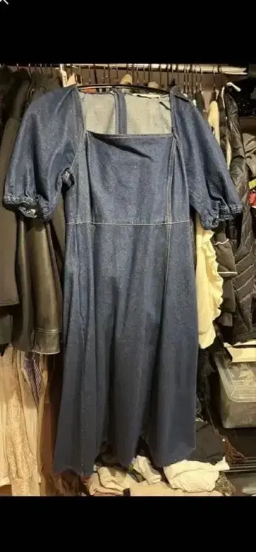 ZARA 데님 원피스