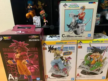 드래곤볼 피규어 세트 4점 덤 포함