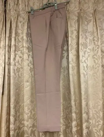 PLST 웜 리저브 스틱 팬츠 핑크 베이지