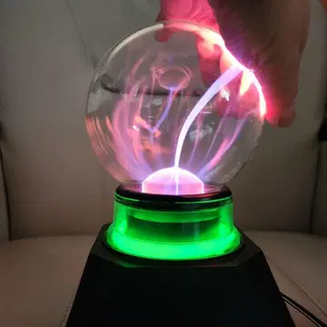 플라즈마 라이트 썬더볼트 번개 라이트 터치 완구 인테리어