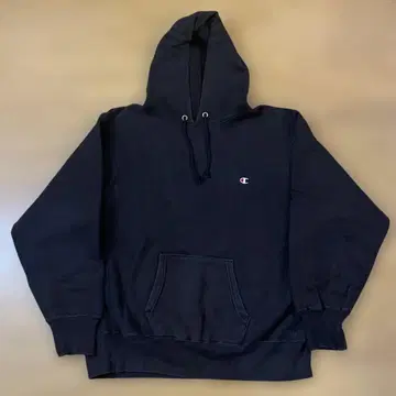 80s 블랙 XL 챔피온 리버스 위브 후드티 USA제 빈티지