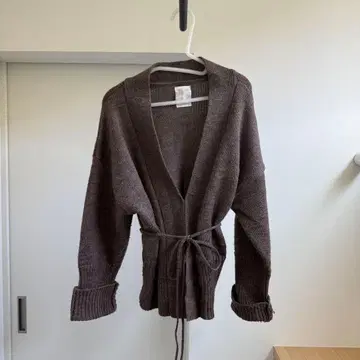 kastane 다크 브라운 니트 가디건