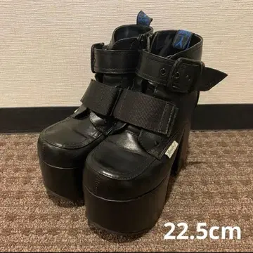 요스케 통굽 부츠 숏부츠 22.5