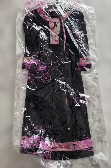 LEONARD 7부 소매 원피스 42 벨트 포함