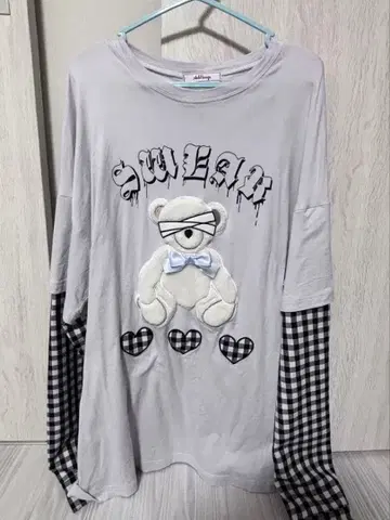 앙크루즈 롱티 곰 리본