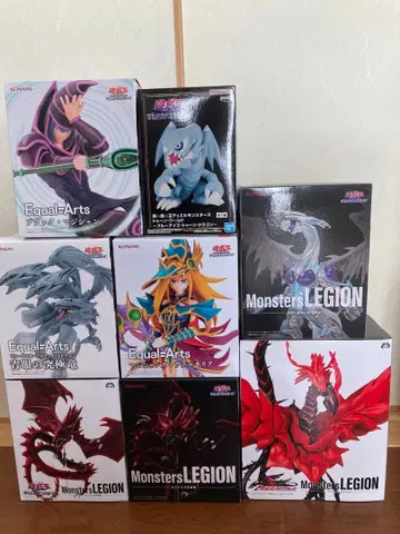 유희왕 피규어 8세트