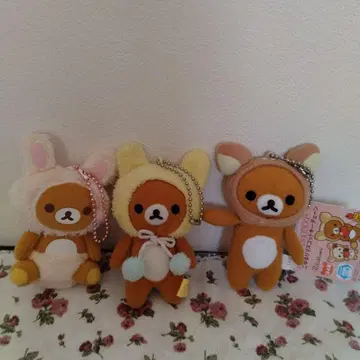 [레어] 산엑스 리락쿠마 따뜻한 토끼 마스코트