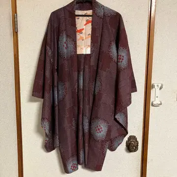 레트로한 롱 겉옷