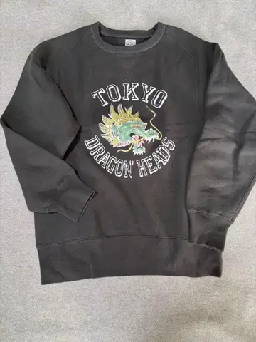 [ 새상품급 ] [ 레어 ] JELADO 드래곤 헤드 맨투맨 38