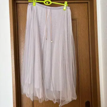 [ 즉시 구매 ] WILLSELECTION 튤 롱 스커트 M