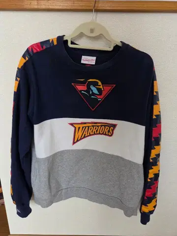 미첼앤네스 WARRIORS 맨투맨