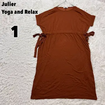 Julier 줄리에 요가 줄리에 레이온 밀라노 리브 원피스