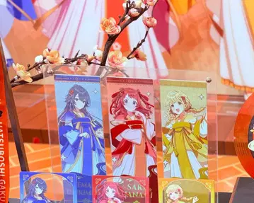 학원 아이돌 마스터 학마스 상하이 매실 그림자 홀로그램 티켓 BOX