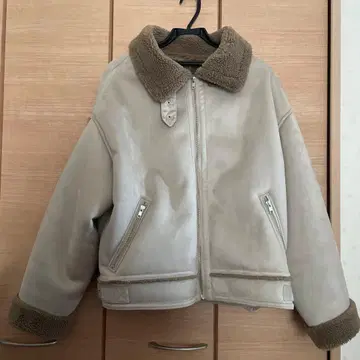 JEANASIS 무스탕 보아 자켓