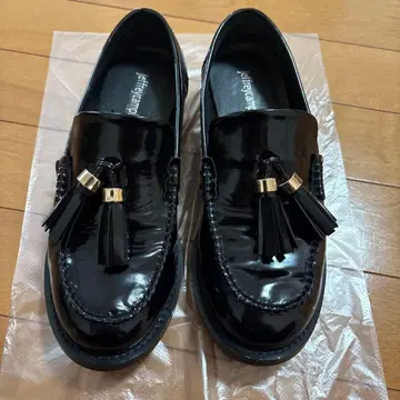 jeffrey campbell 블랙 로퍼 태슬 포함