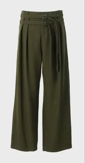 shareef DOUBLE BELT PANTS