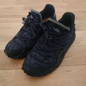 [ Flower Mountain ] 캐주얼 스니커즈 블랙 패턴