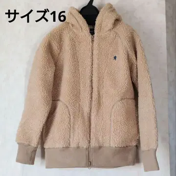 짐플렉스 보아 플리스 후드티 자켓 베이지 16