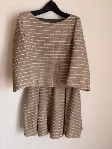 Anatelier 스트라이프 패턴 셋업 38 사이즈