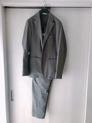 [ 에디피스 ] 라이트 그레이 캐주얼 셋업 수트