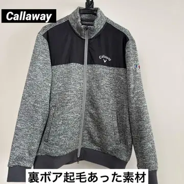Callaway 집업 자켓 그레이/블랙 속기모