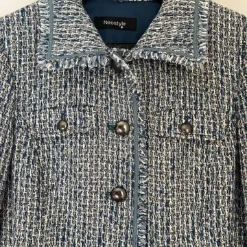 Neostyle 트위드 자켓 퍼 포함