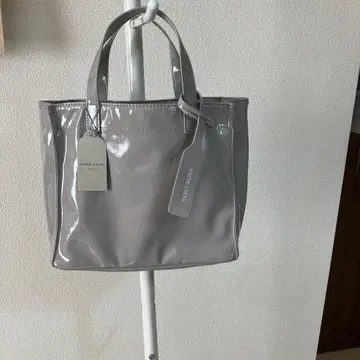 cach 그레이 래커 마감 토트백 새상품 새상품급 고급
