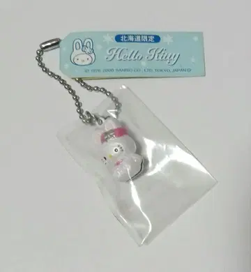키티 키링 참 지역 한정 눈 토끼 홋카이도