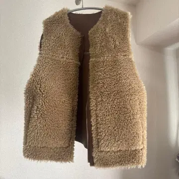 캐주얼 베스트 인조 모피