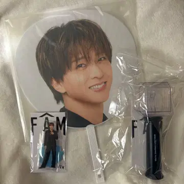 timelesz FAM 테라니시 타쿠토 부채 아크릴 스탠드 응원봉