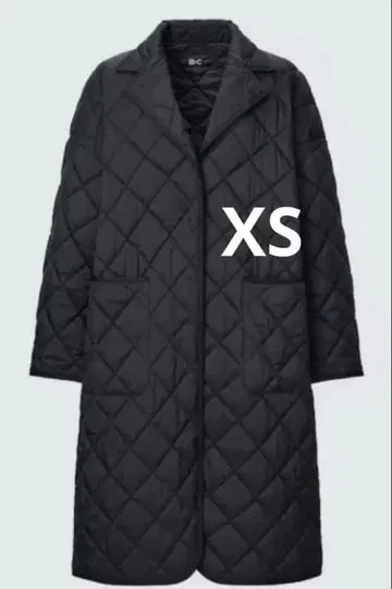 유니클로C 퍼프 테크 오버사이즈 코트 XS