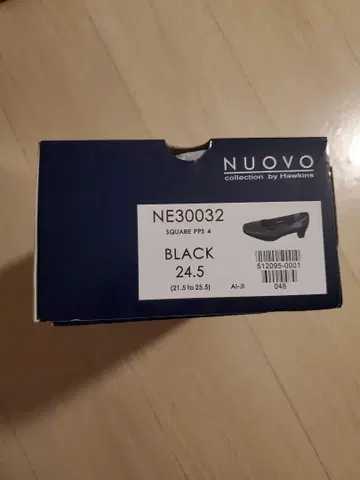 2NUOVO  펌프스 24.5cm NE30032 블랙
