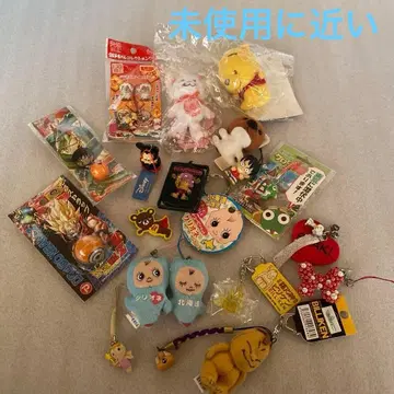 묶음 판매 캐릭터 스트랩 세트, 드래곤볼, 비리켄 외 다수