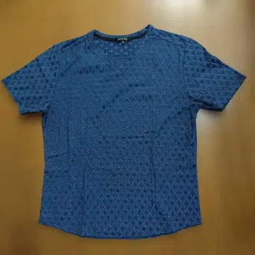 미사용 새상품 MICHEL KLEIN 네이비 반팔 셔츠 52