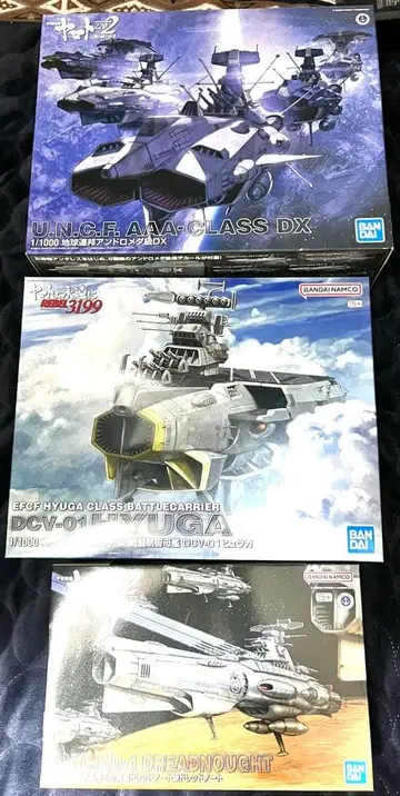 우주전함 야마토 시리즈의 프라모델