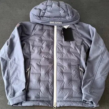 미사용 새상품 브리핑 하이브리드 다운 파카 XS 그레이