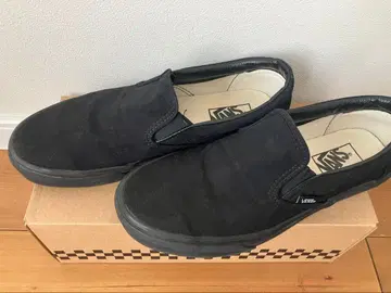 VANS 슬립온 블랙 US 9.5