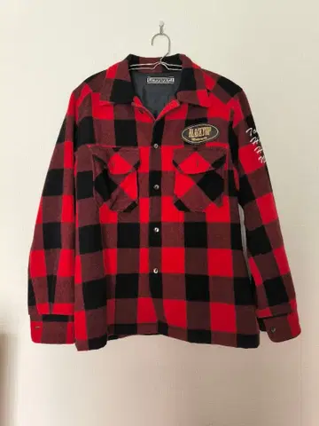 블랙탑 모터사이클 cpo 울 자켓