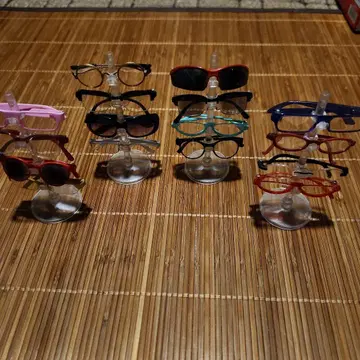 아이웨어 컬렉션 안경 가챠 가챠가챠 가챠폰 스탠드 세트