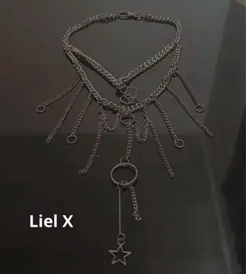 y2k 고딕 페어리 그런지 vkei 십자가 핸드메이드 목걸이