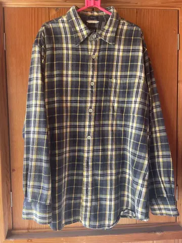 GAP XL 체크 무늬 플란넬 셔츠