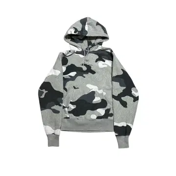 챔피온 리버스 위브 후드티 아시아 XL 카모플라쥬