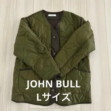 JOHNBULL 올리브 퀼팅 자켓