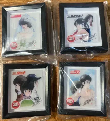 아다치 미츠루 55주년 윈도우 아트 컬렉션 4종 세트