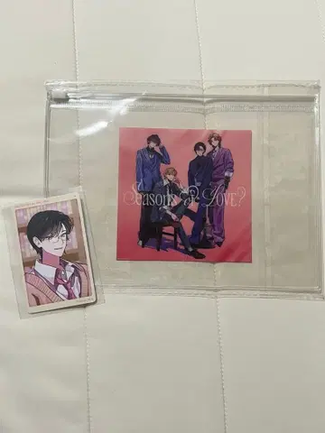 VOLTACTION 사계절 나기 아키라 포토 카드 클리어 파우치