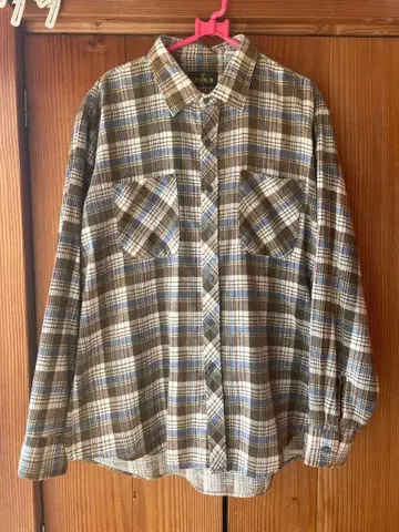 MARK II XL 긴팔 플란넬 셔츠