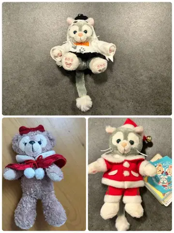 젤라토니 할로윈, 크리스마스 셰리 메이 크리스마스 봉제 인형 배치 3개