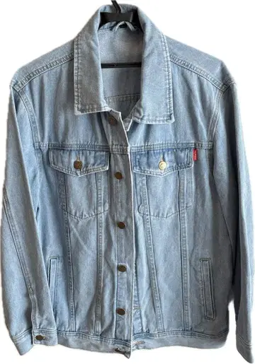 [ 새상품급 ] 라이트 블루 데님 자켓